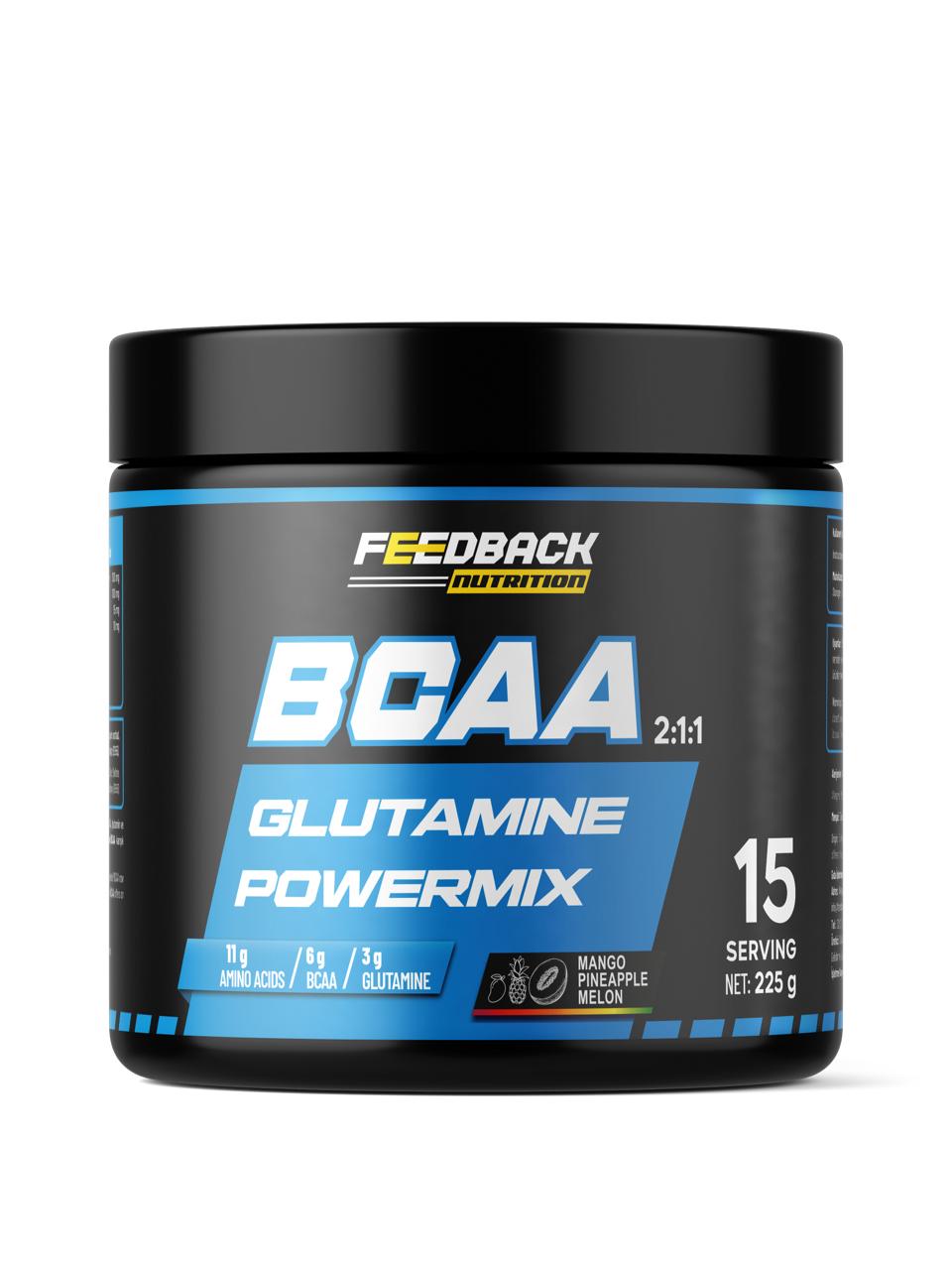 Feedback Nutrition Bcaa Glutamine Power Mix 225 Gr
