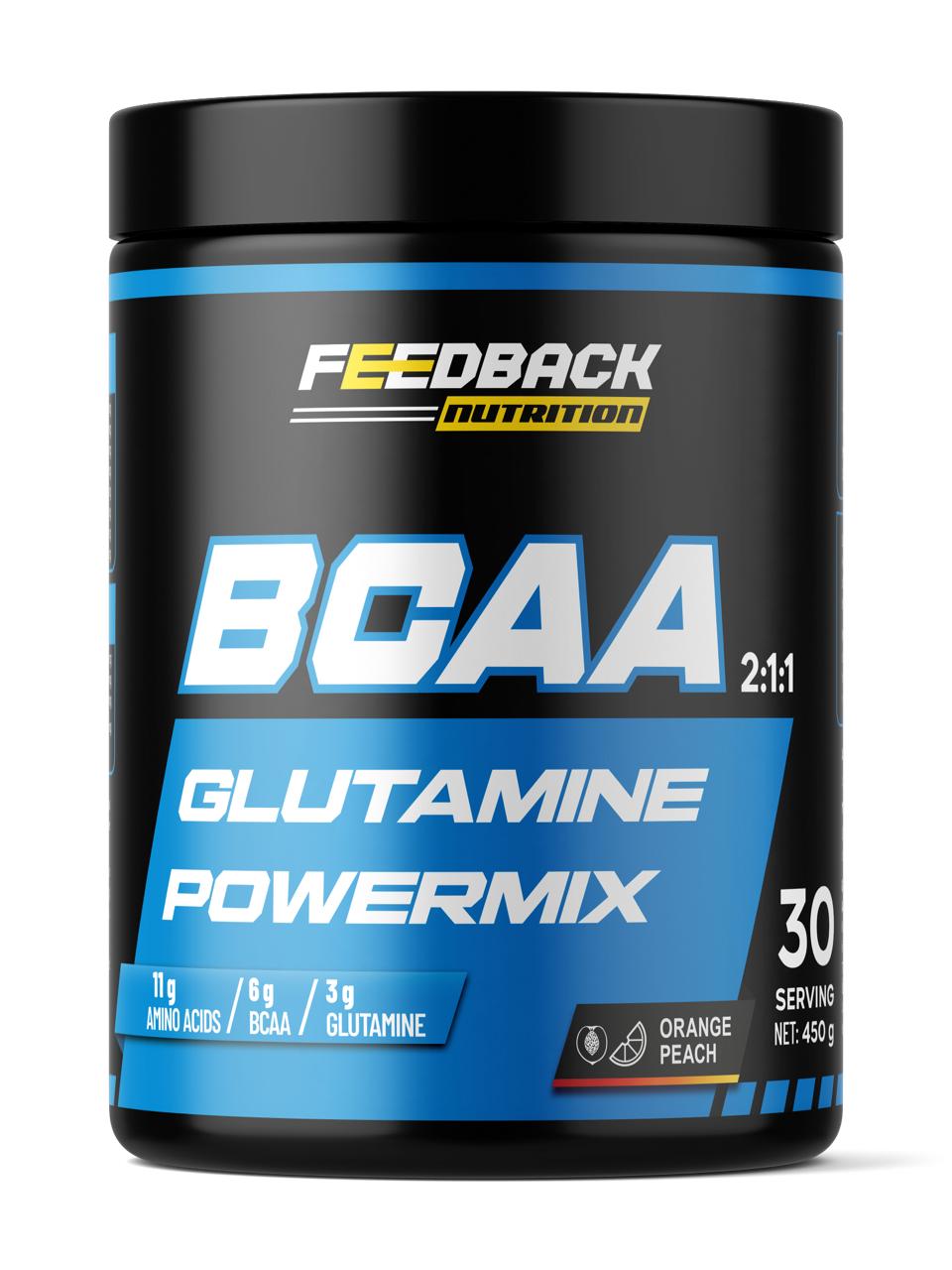 Feedback Nutrition Bcaa Glutamine Power Mix 450 Gr