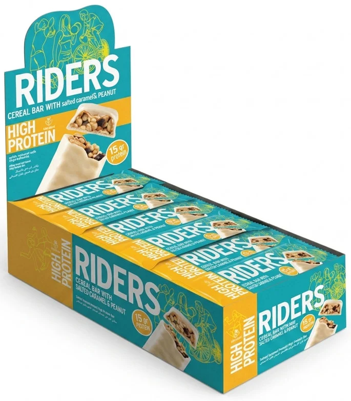 Granio Riders High Protein Bar 50 Gr*24 Adet