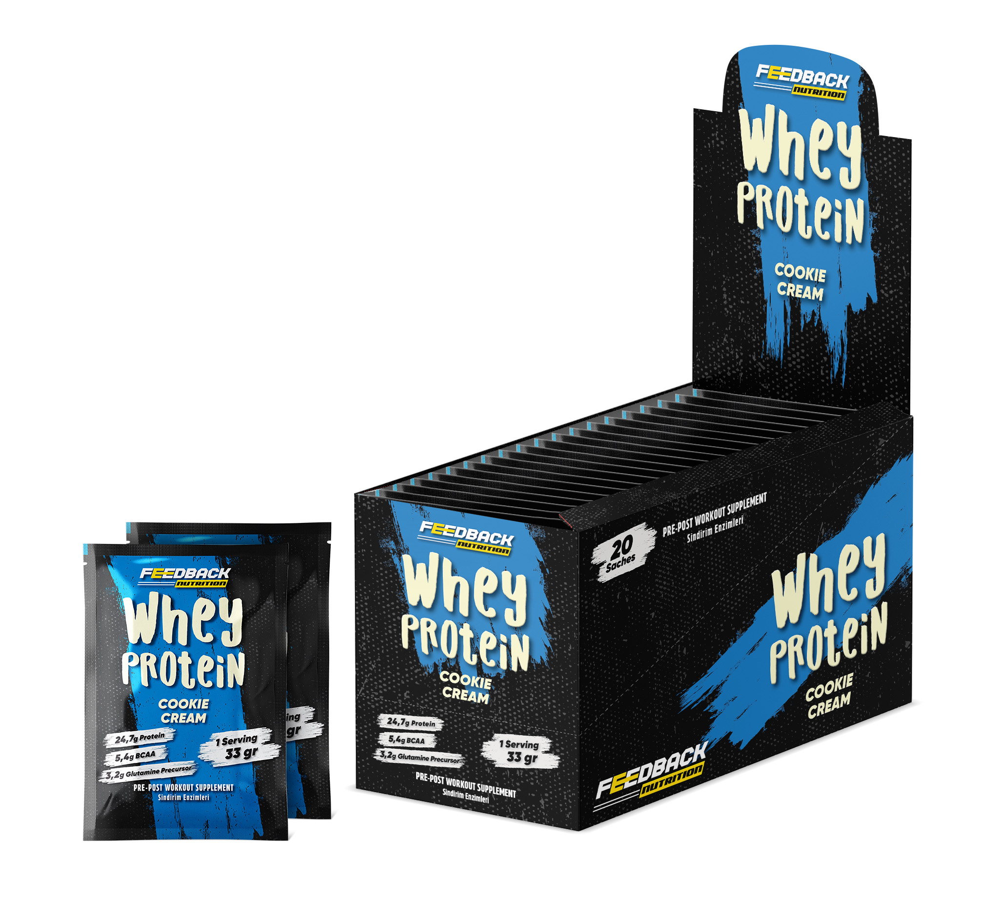 Feedback Nutrition Whey Protein 20*33 Gr