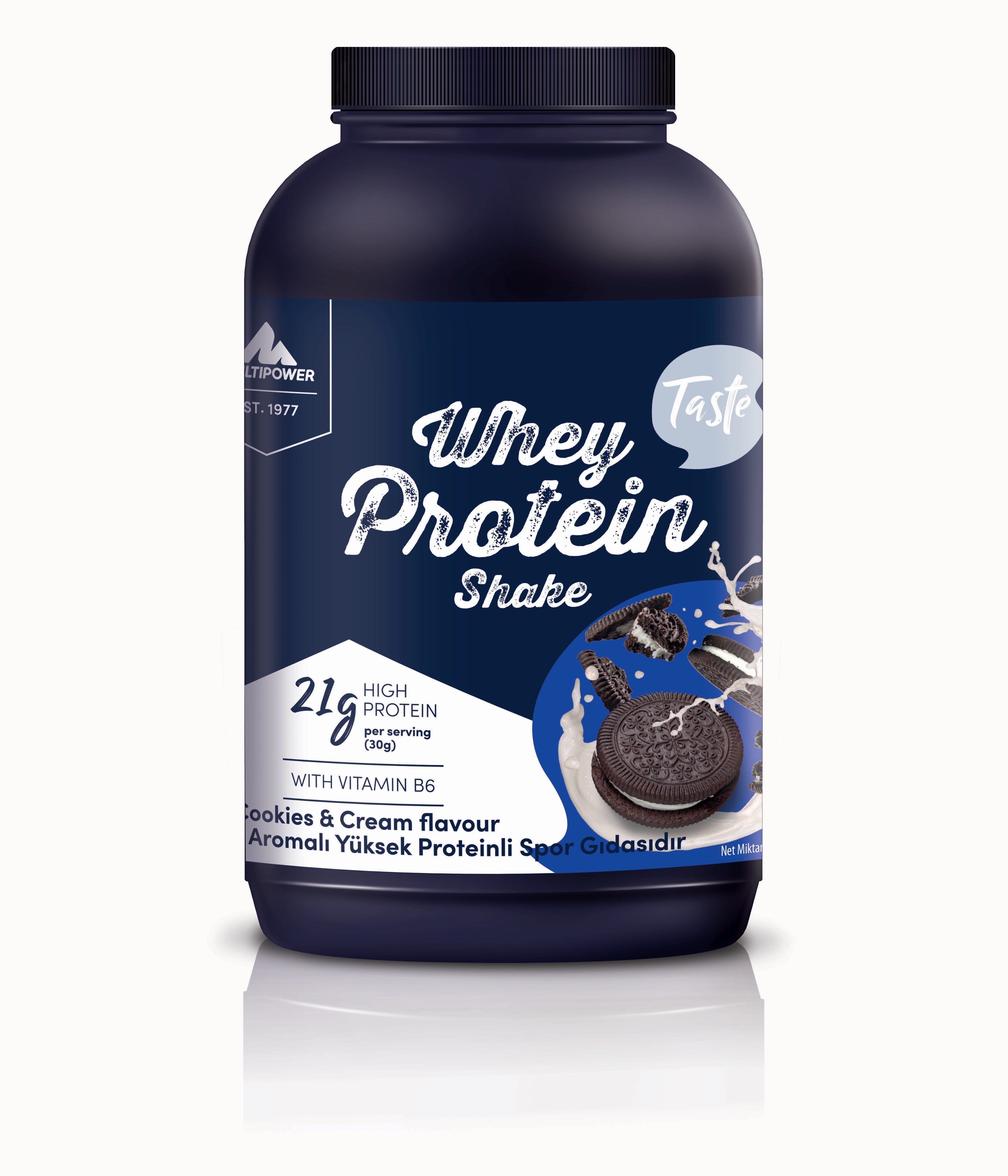 Multipower Whey Protein Shake 900 Gr