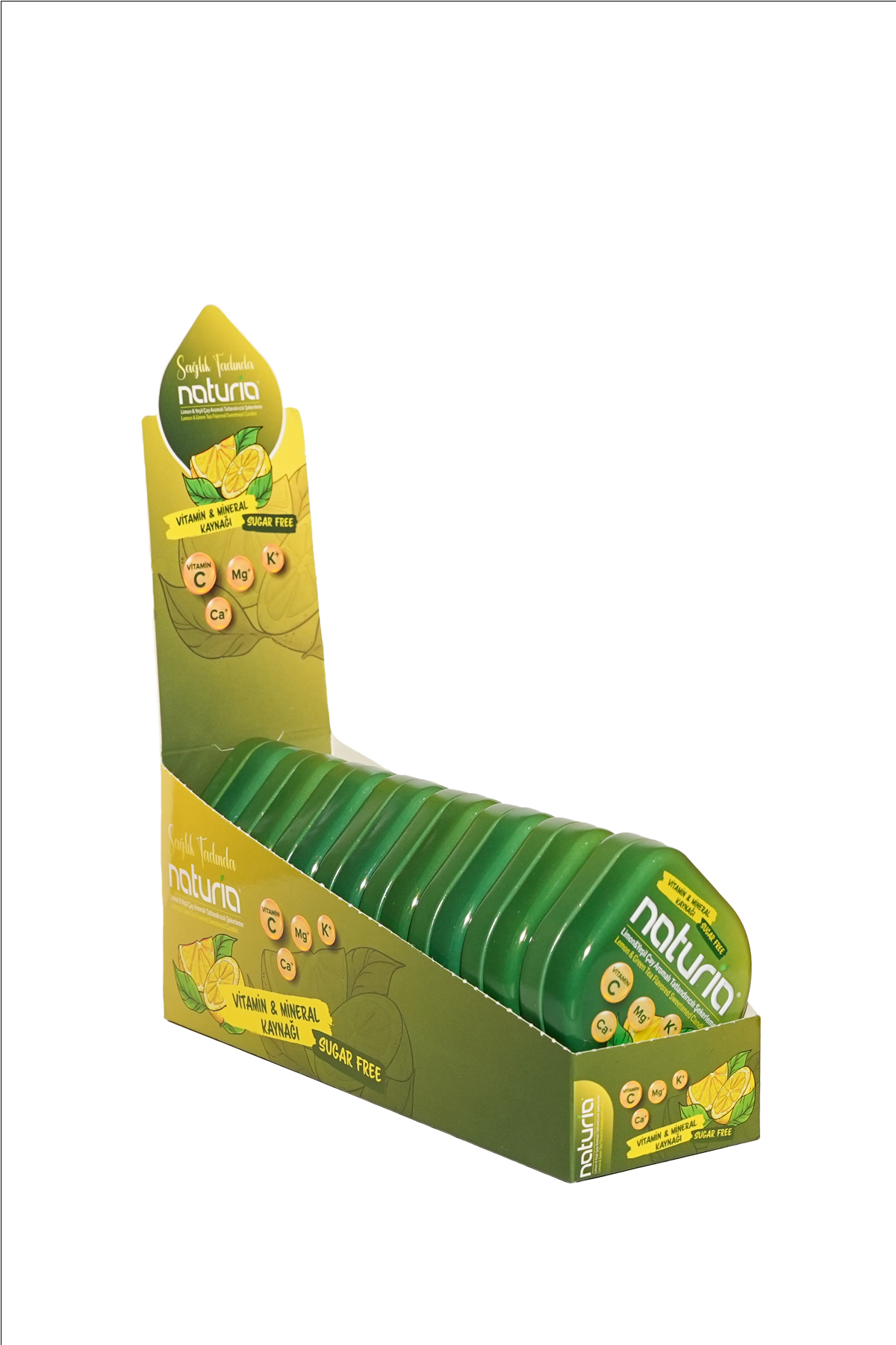 Naturia Aromalı Tatlandırıcılı Şekerleme  8*28 Gr