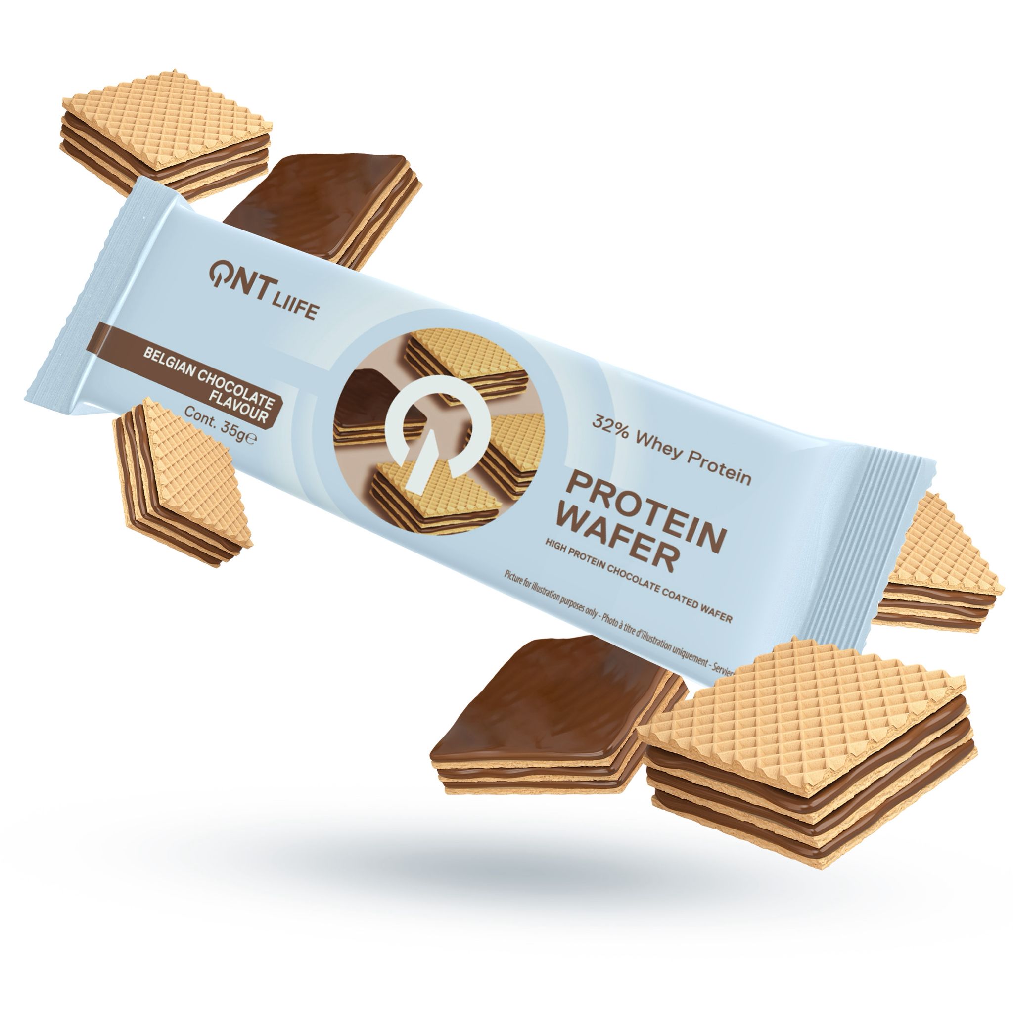 QNT Sport Protein Wafer 12*35 Gr 