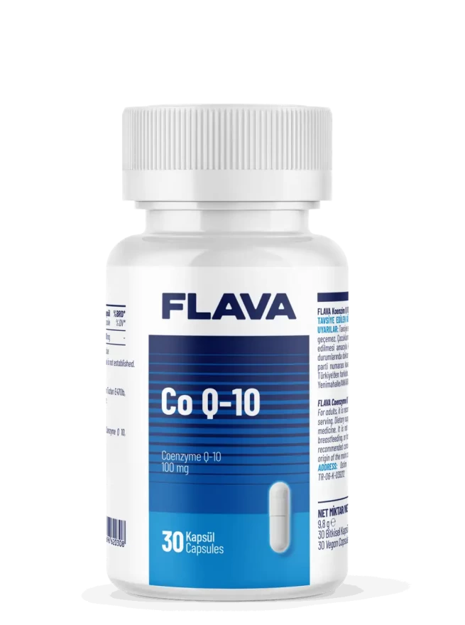 Flava Coenzyme Q10 30 Kapsül