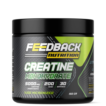 Feedback Nutrition Creatine Monohidrate 150 gr 30 Servis Aromasız