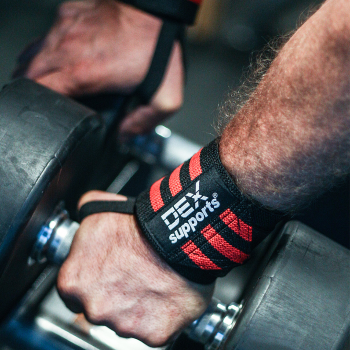 Dex Supports Wrist Wraps Kırmızı Siyah