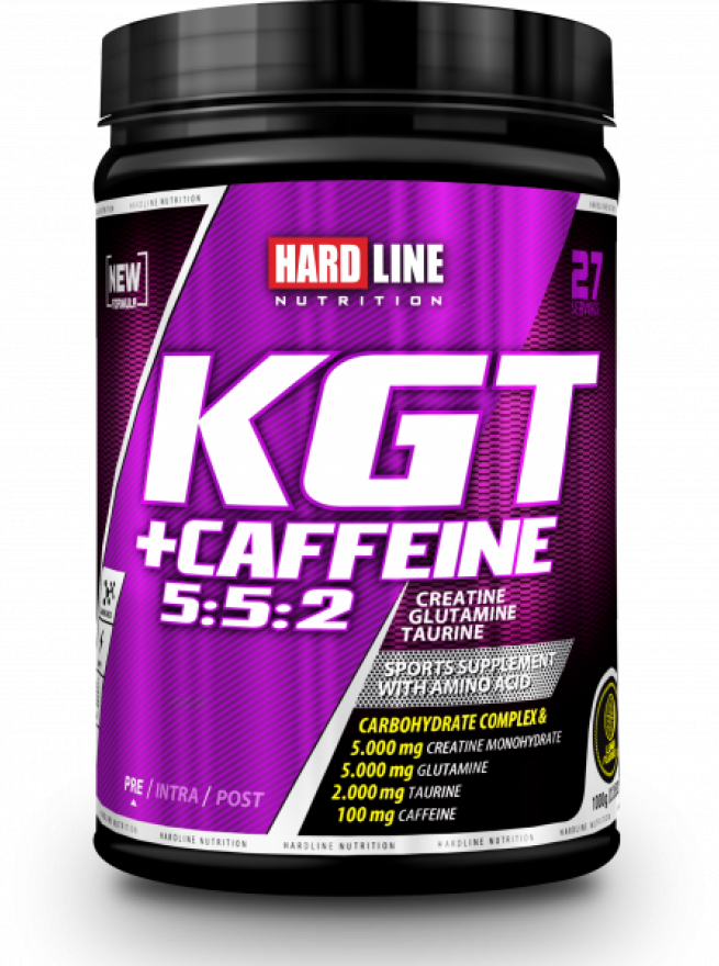 Hardline Kgt Kreatin,Glutamin,Taurine 1000 Gr