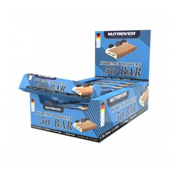 Nutrever XTREME Cookies Cream Bar 50 Gr 24 Adet