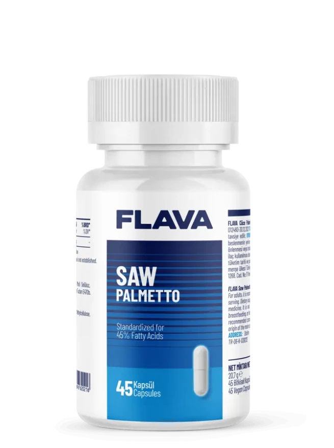 Flava Saw Palmetto 45 Kapsül 