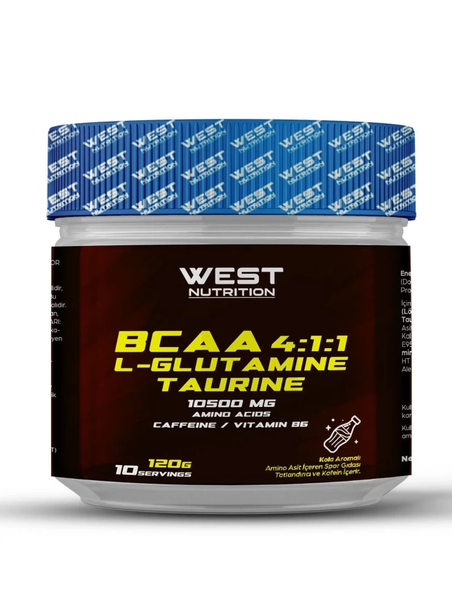 West Nutrition Bcaa  L-Glutamin Taurin Kafein 120 gr