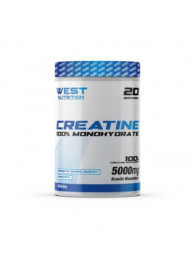 WEST Kreatin Monohidrat 100 gr 20 Servis Aromasız