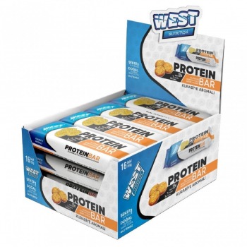 West Nutrition Protein Bar 16lı Kutu x 50 gram