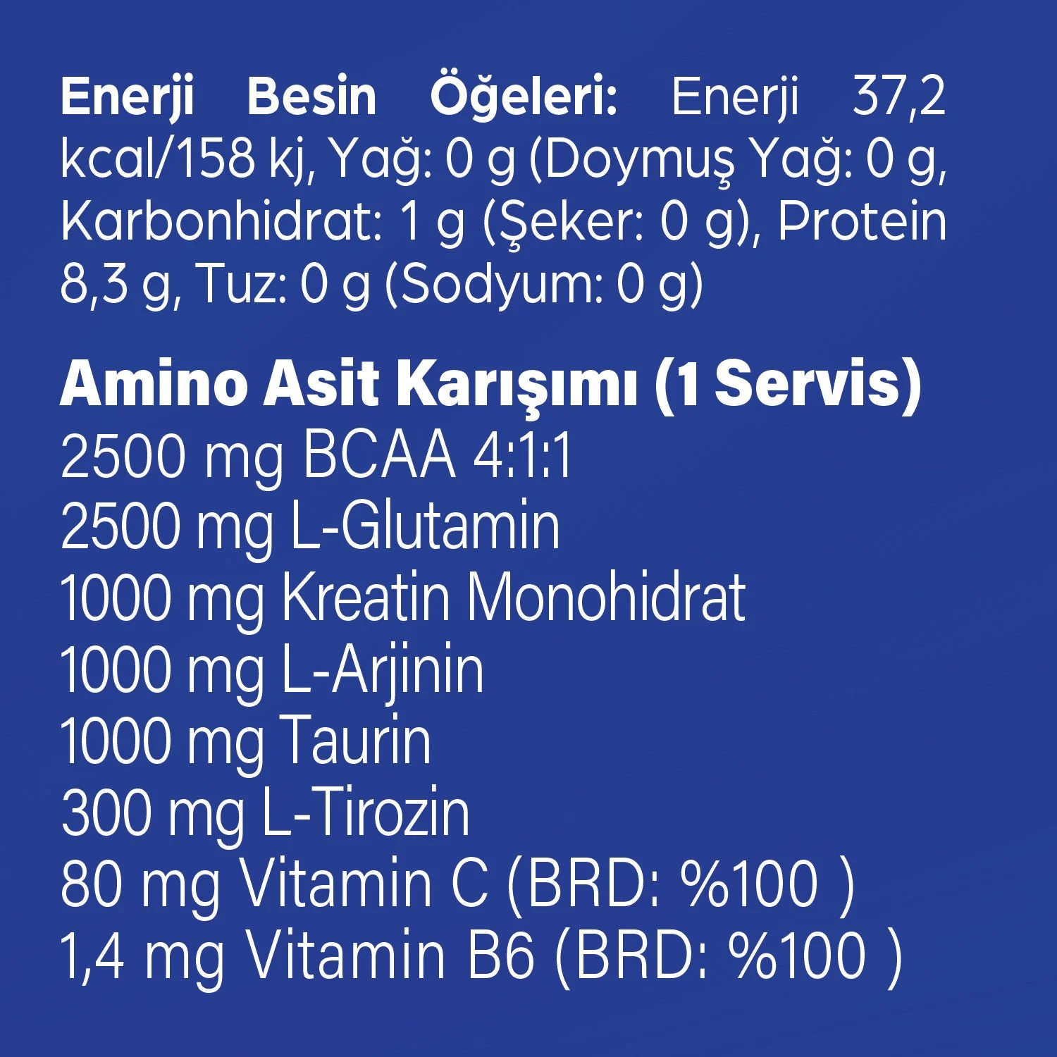 West Nutrition Amino Complex 8300 mg Amino Asit Karışımı