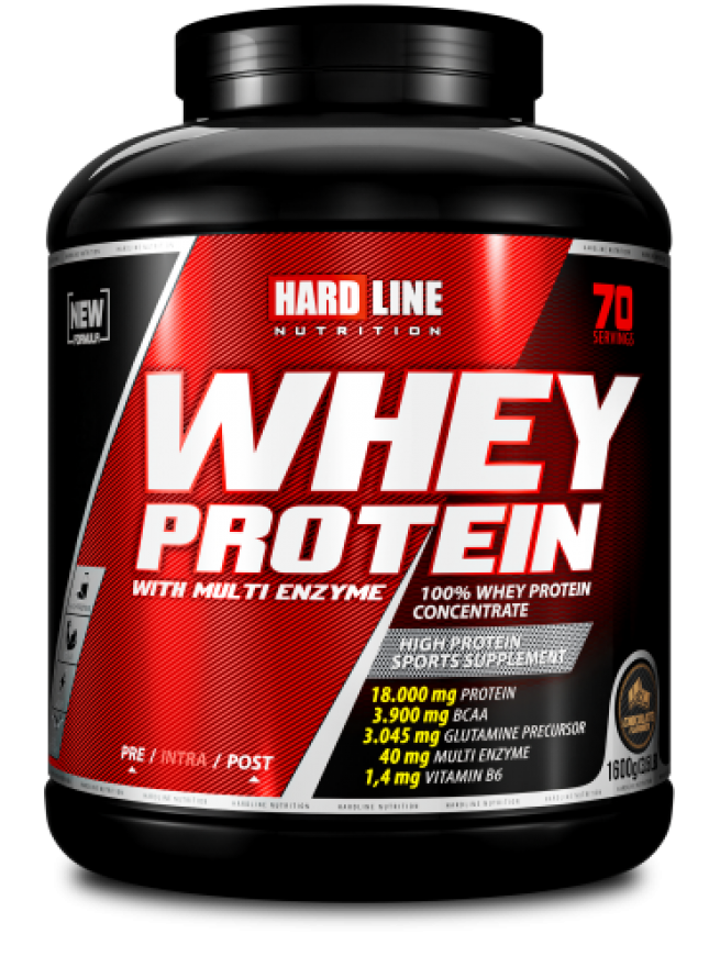 Hardline Nutrition Whey Protein 1600 Gr