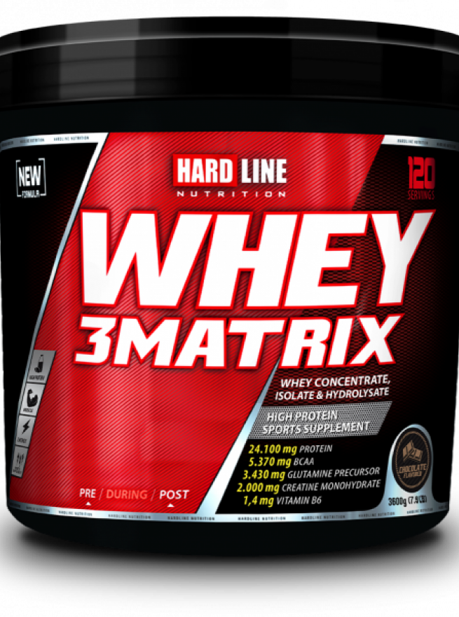 Hardline Nutrition  Whey 3 Matrix 3600 Gr
